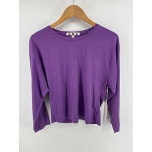 NWT AMO True Love Dolman Tee Top Sz S Pleated Back Detail Feminine Rare Sample